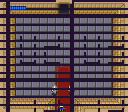 There is a horizontal line on every second row