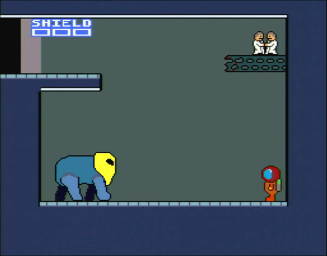 Screenshot of the boss room