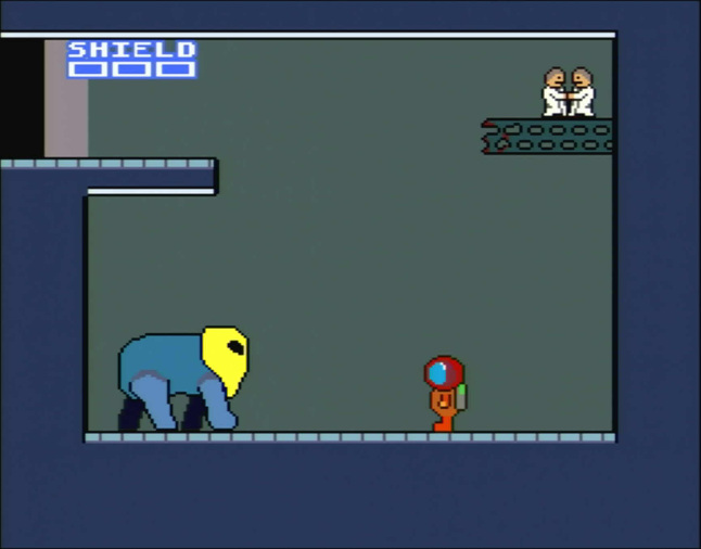 Screenshot of the boss room